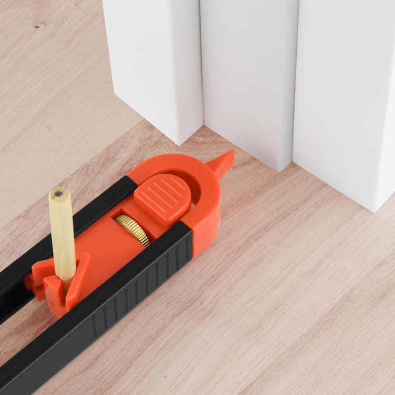 Precise Contour Scribe Tool Woodworking - With Lock For Pencil,Upgrade Measuring Tools, Ultimate Scribing Tool Suitable For Woodworking Finish Carpenter Professional Joiner