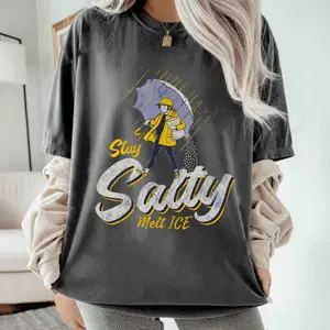 Stay Salty Melt ICE Protest T-Shirt