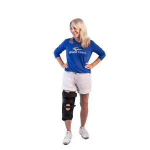 Brace Direct Tri Panel Knee Immobilizer - Advanced Post-Op & Ligament Recovery Support