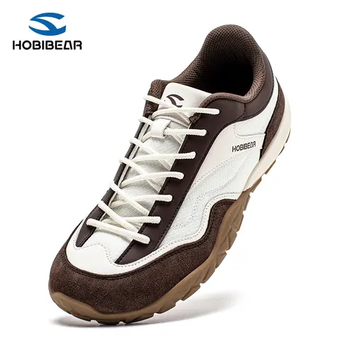 HOBIBEAR Men's Barefoot Closed Trainers 0 Drop Wide Width Athletic Footwear, Sneaker for Walking, Running (All Seasons Casual Runner Shoes) tiktokshopbacktoschool