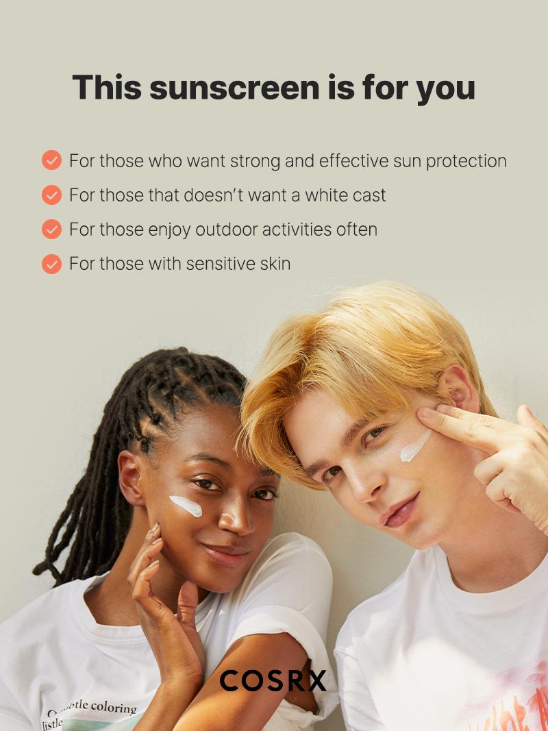 [COSRX Official] Vitamin E Vitalizing Sunscreen SPF 50+ 50ml - OTC Approved Antioxidant-Rich Korean Sunscreen with No White Cast Tocopherol for Daily Skin Repair