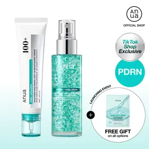 [Anua] PDRN Rejuvenating Essential Exclusive Set, PDRN Cream + PDRN Collagen Glow Facial Serum Spray + Collagen Neck Patch, S PDRN Lifting & Firming Skin Care, Rejuvenating skin, Korean Skincare