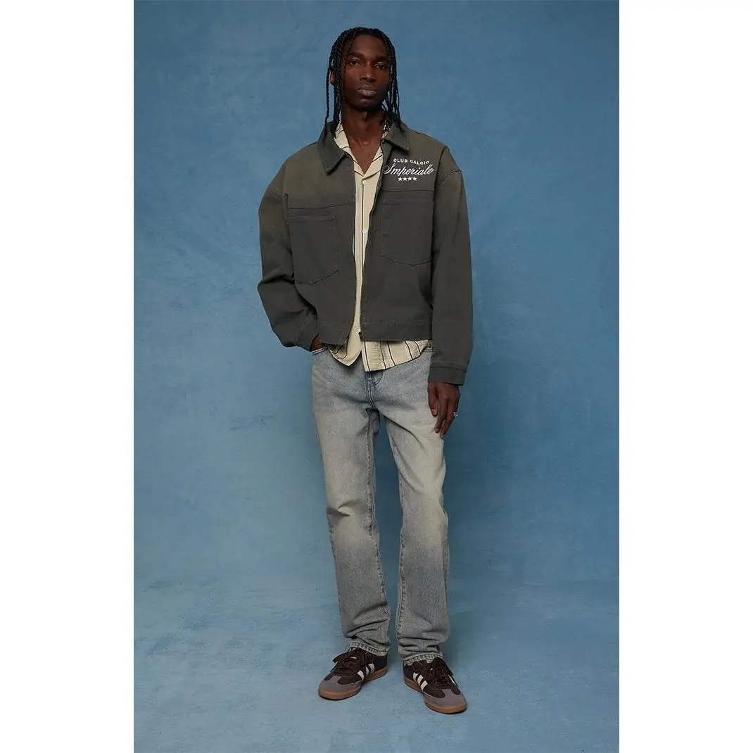 Pacsun Men's Cade Straight Jeans Light Blue Tint Pacsun Men's Cade Straight Jeans Light Blue Tint