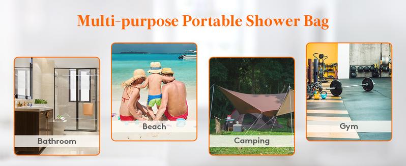 Lifewit Mesh Shower Caddy Portable Shower Tote Bag for College Dorm, Bathroom, Gym, Travel with 7 Storage Pockets for Bathroom Toiletry Essentials