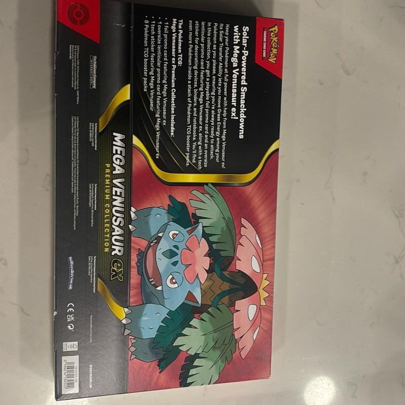 Pokemon TCG: Mega Venusaur ex Premium Collection Factory Sealed Box