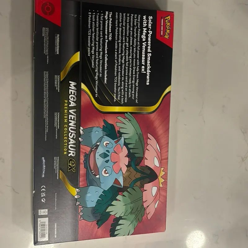 Pokemon TCG: Mega Venusaur ex Premium Collection Factory Sealed Box