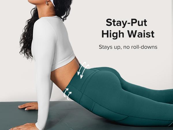 BRXL High-Waisted Flare Yoga Leggings Women's Sports Flare Pants Fitness Wear with Pockets Seamless Front Flare Yoga Pants Suitable for Gym Outdoor and Casual Exercises Elastic High-Waisted Design #OutdoorFun #HolidayWarmUp-1