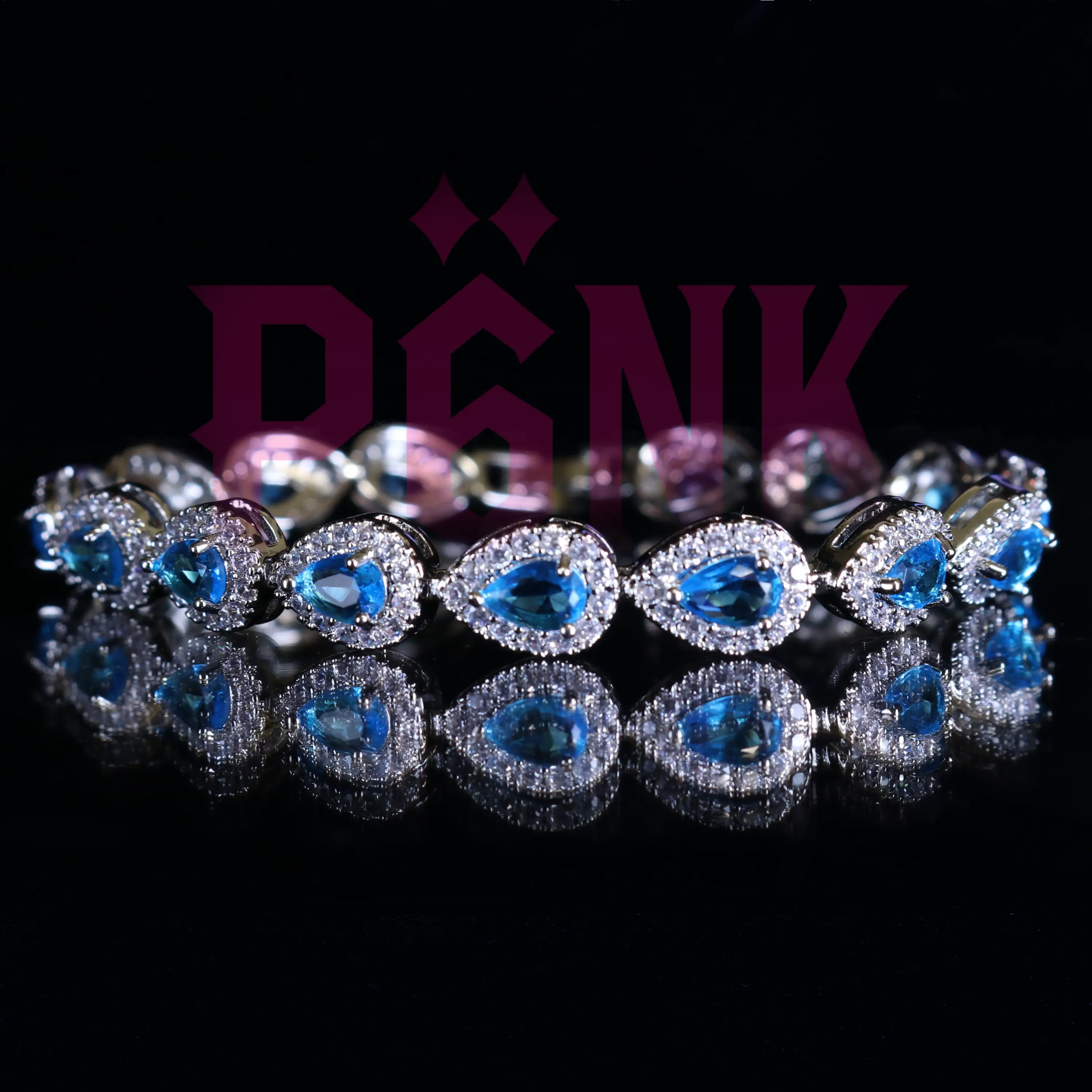P6NK Dröp Bracelet - Silver, Gold
