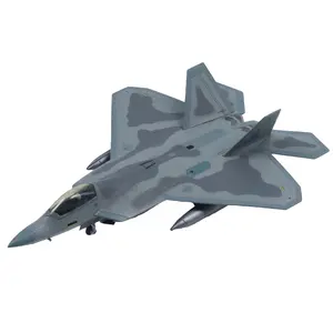 F-22 Raptor Die-cast Airplanes-1/100 Scale Spirits of American Fighter Jet Metal Aircraft Model for Collector, Aviation Enthusiast-Premium Collectiable with Display Stand