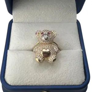 Bear Ring 14k (size7)