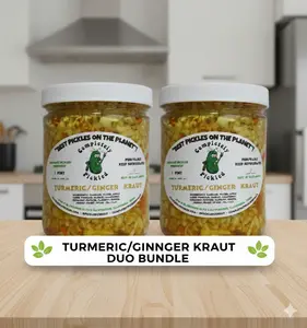 Double Turmeric Ginger Kraut Bundle