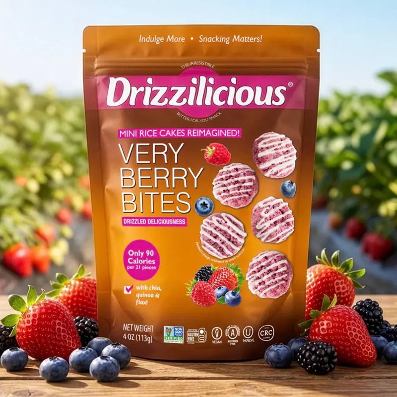 Drizzilicious Mini Rice Cakes – Light & Crispy Snack, 90 Calories per Serving, Multiple Flavors Available Drizzilicious Mini Rice Cakes – Light & Crispy Snack, 90 Calories per Serving, Multiple Flavors Available
