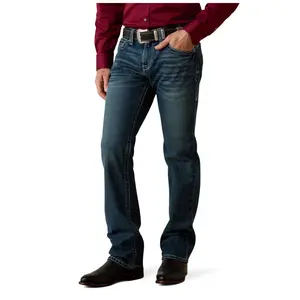 10027748 Ariat Men's M7 Rocker Stretch Coltrane Stackable Straight Leg Jean - Silverton