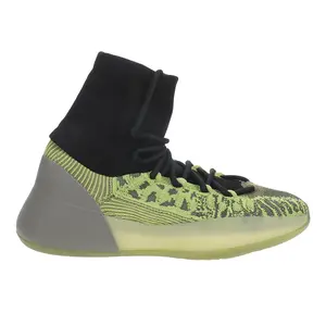 adidas Mens Yeezy Knit Basketball Sneakers Shoes - Green