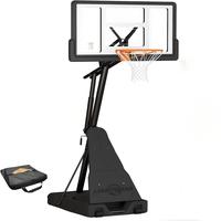 44-inch shock-proof backboard with  black frame