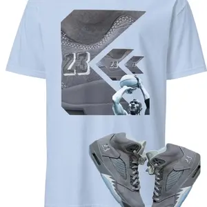 Wolf Grey 5, Unisex T-Shirt 14X