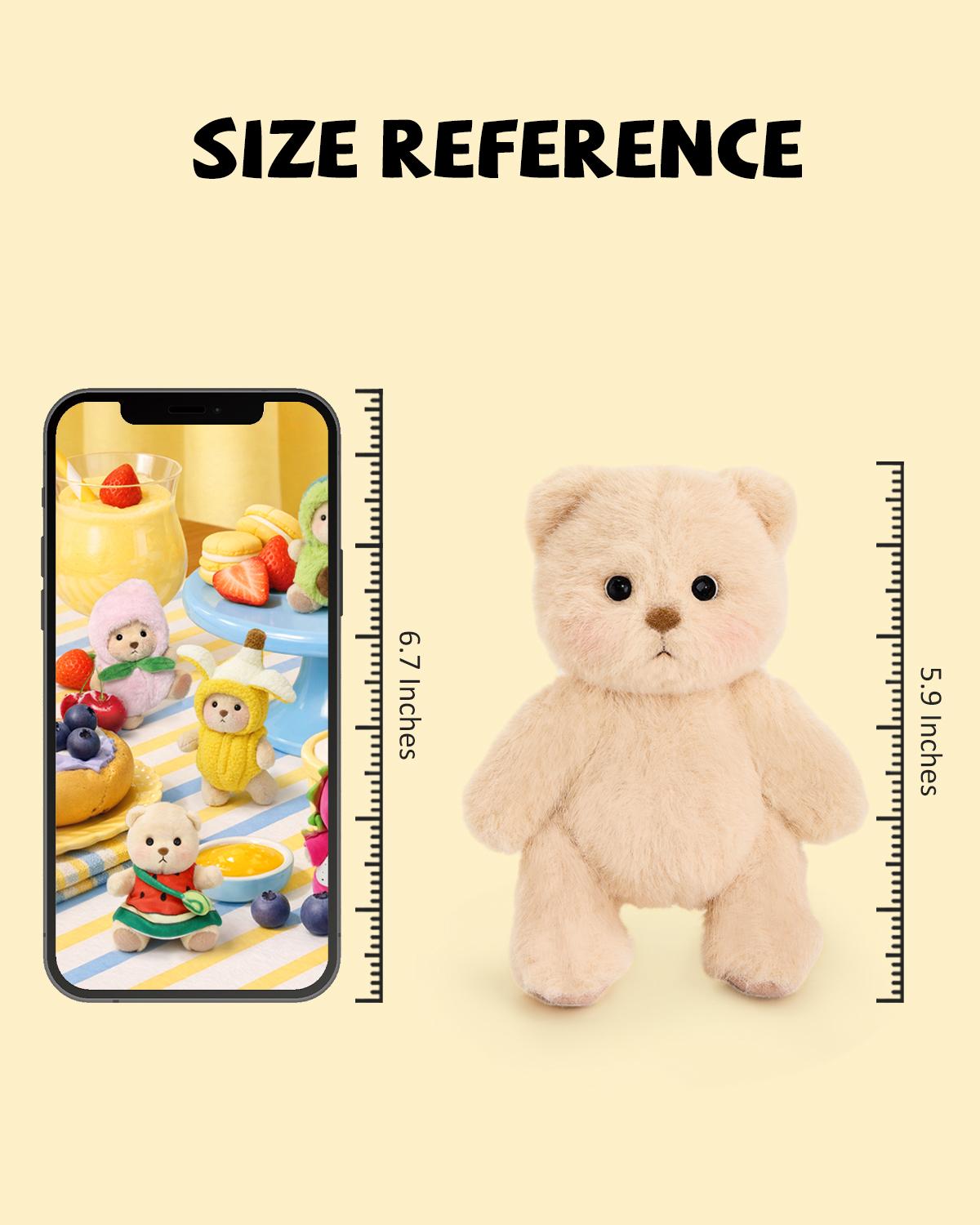 Getahug Fruit Tribe Series Mini Bear Blindbox | 5.9 Inches Plush Pendant Bag Charm Keychains Gift Getahug Fruit Tribe Series Mini Bear Blindbox | 5.9 Inches Plush Pendant Bag Charm Keychains Gift