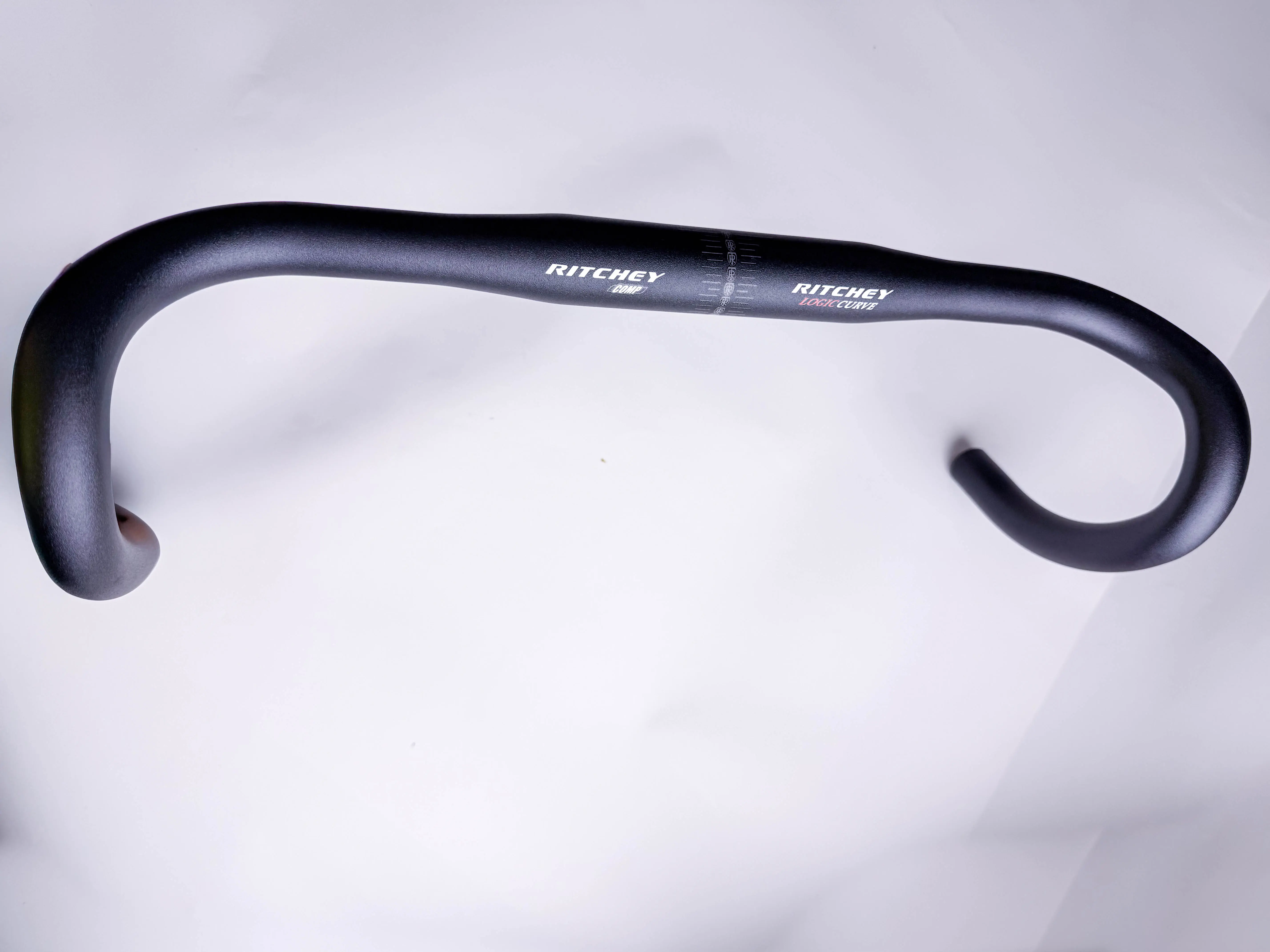 Ritchey Comp Logic Curve Road Bike Handlebar - 31.8mm Aluminum Alloy Drop Bar for Racing & Road Cycling (400mm / 420mm)