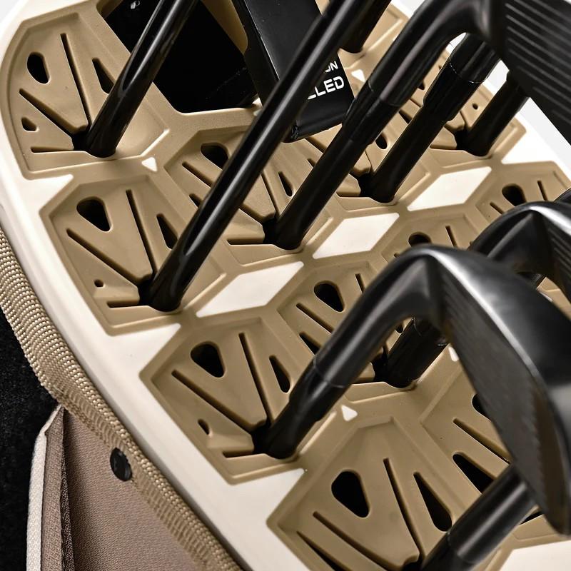 Ask Echo Soundless Hybrid Stand Golf Bag - Toasted Almond