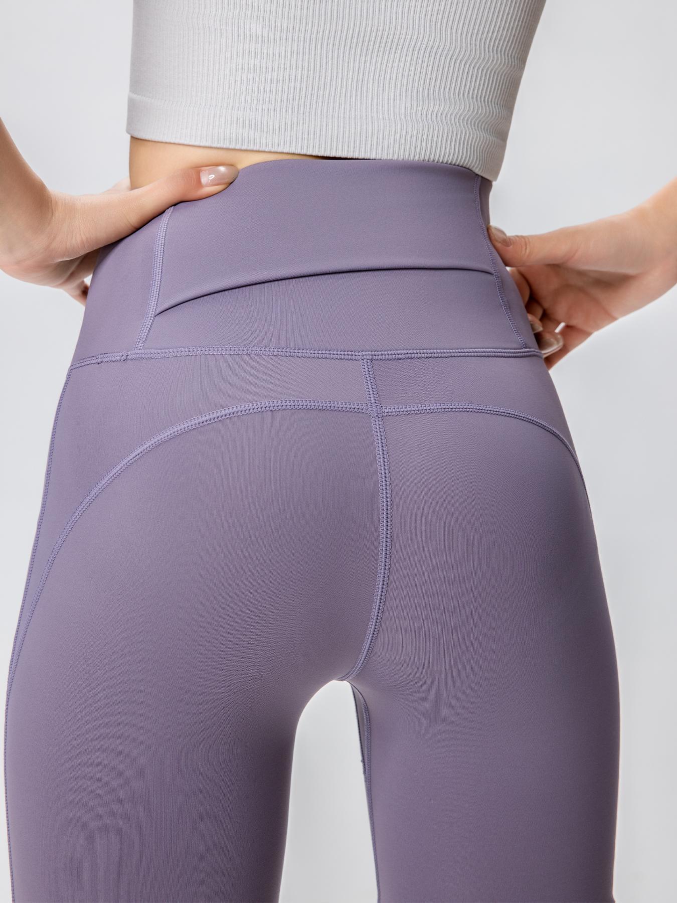 SUOVADUN YFYJK001 Women's High-Waist Seamless Yoga Leggings with Pocket Quick Dry Stretchy Activewear Pants for Fitness Training Breathable Sporty Bottoms Moisture Wicking Hip Lift Available