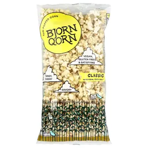 BjornQorn Sun-Popped Corn, Classic, 3 oz (85 g)