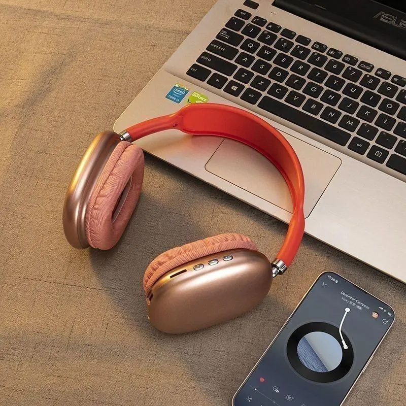2026 New pods max(USB-C) – Brand New Over-Ear Headphones & Headset - Ultra-Long Battery Life, High-Fidelity Audio, Deep Stereo Bass, Noise-Cancelling - The Ultimate Choice for Gaming and Sports Wireless Bluetooth Earphones