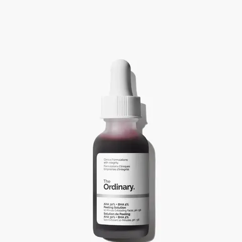 The Ordinary AHA 30% + BHA 2% Peeling Solution, Advanced Exfoliating Peel for Brighter Skin