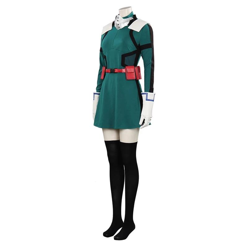 Midoriya Izuku Cosplay Costume My Hero Academia Inspired Deku Hero Style Design Comfortable Lightweight Fabric Easy Wear Remove Perfect For Anime Conventions Cosplay Events Halloween Costume Parties Photoshoots Stage Performances Fan Collections