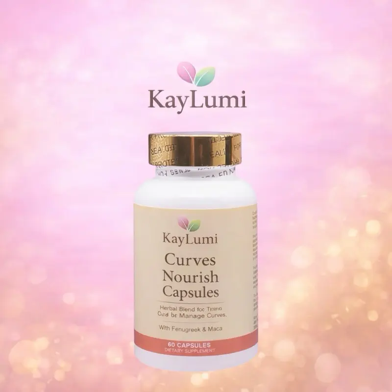 KayLumi Nourish Capsules Herbal Blend with Fenugreek & Maca 60 Capsules Dietary Supplement for Optimal Health
