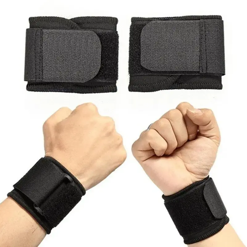 Adjustable Wrist Support, 1 Pair Sports Wrist Belt for Fitness, Elastic Wrist Strap, Sports Accessories Wristband for Men & Women, Breathable Wristbands, Gym Sports Accessories, Workout Accessories, Wrist Accessory