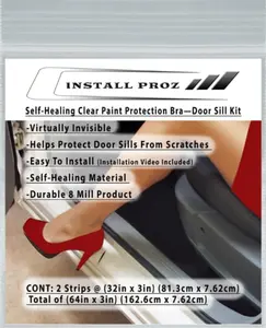 Self-Healing Clear Paint Protection Film - Door Sill Kit