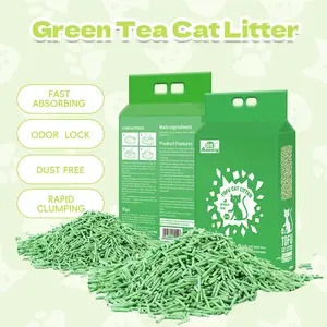 Super Clumping Cat Litter | Instant Absorption & Strong Odor Control | Pet-Safe Tofu Cat Litter