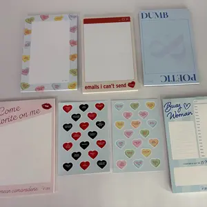Busy Woman Valentine Bundle, Pop Culture Stationery, Note Pads