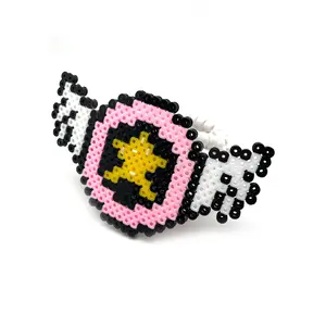 Press Start Light Up Pendant Rave Kandi Bracelet