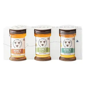 Savannah Bee Company Honey Sample Set  Southern Honey 3x3oz Day Use