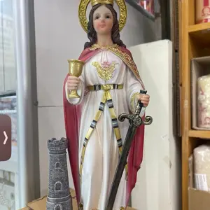 Santa Barbara 14” Decor Religious