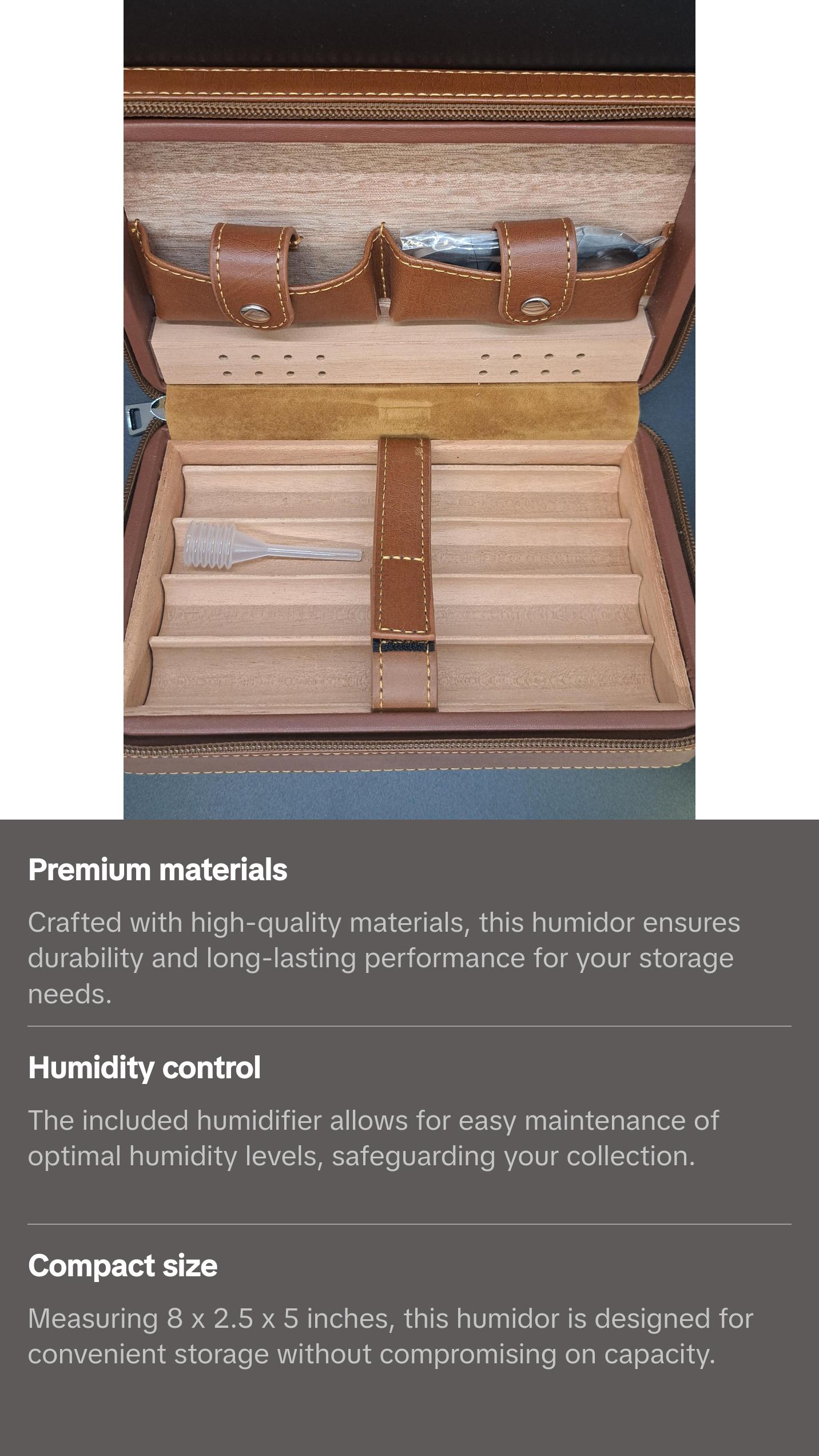 Mad Man Executive Humidor 3-Piece Set