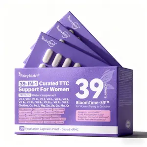BloomTime-39 for Women Trying to Conceive Preconception Supplement | 39-in-1 Nutrient Conception | CoQ10 · Inositol · L-Carnitine & Folate · Vitamins & minerals | Supports Ovary Health & Hormonal Balance | Fertility Support | 30 Vegetarian Capsules