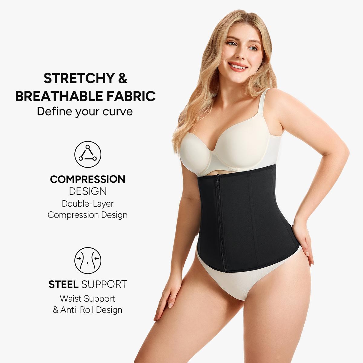 Nebility Shapewear for women Girdle Workout Shapewear Fabric Suits Tops Womenswear Basic Athletic  Activewear Compression High Waist Shaping Minimalist