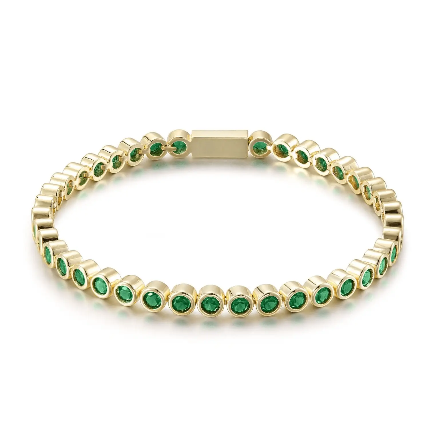 The Countess Waterproof Emerald Bracelet