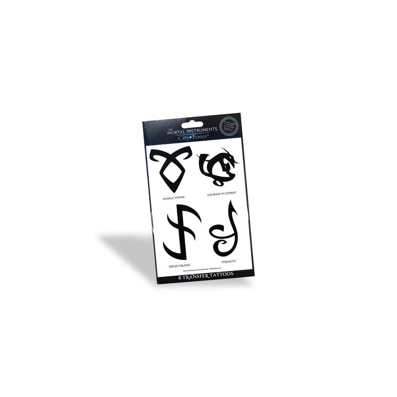 The Mortal Instruments City Of Bones Tatoos Battle Runes 8 Pack