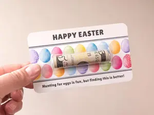 Cute Easter Money Holder Gift – Funny Cash Gift Idea for Easter Basket Stuffer – Perfect for Teens, Tweens, Kids, Girls or Boys