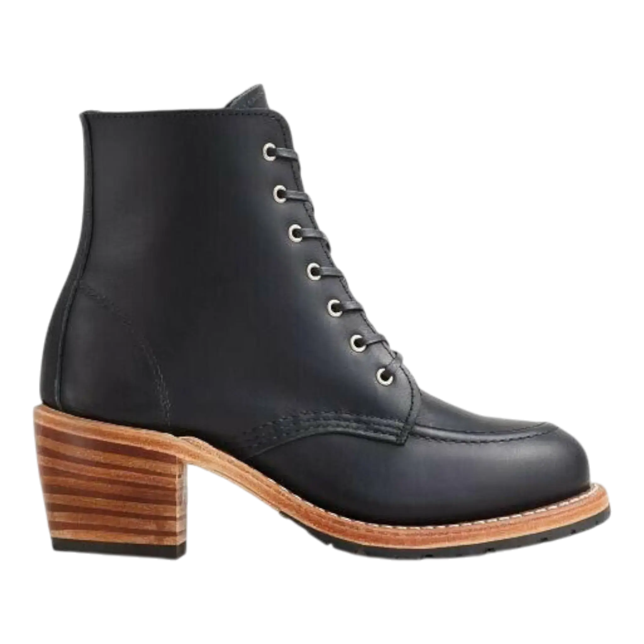 Red Wing Heritage Clara Boot in Black Boundary Leather | Women's
