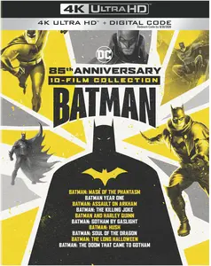Batman: 85th Anniversary 10-Film Collection  [4K ULTRA HD BLU-RAY MOVIE] 4K Mastering, Anniversary Ed, Boxed Set,