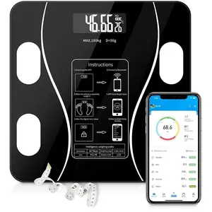 American Male Health Monitoring Scale with Bluetooth Connectivity & App Integration for Accurate Weight Tracking