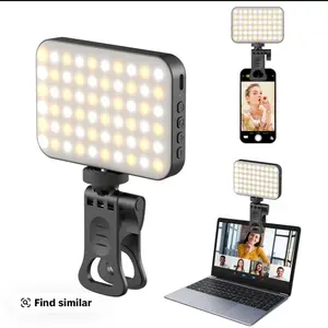 Rechargeable Selfie Light &  Phone LED Light with Adjustable Brightness, Perfect for Selfies, Makeup