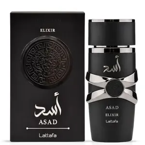 Lattafa Men's Asad Elixir EDP Spray 3.4 oz