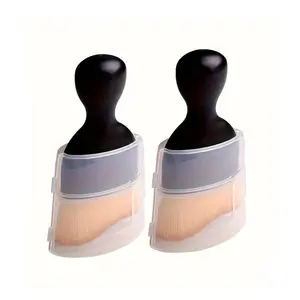 Premium Car Interior Cleaning Brush Set, 2 Counts Gentle Soft Bristles for Scratch-free Detailing Brush, Comprehensive Auto Interior Dusting Tools with Protective Cover, Car Accessories