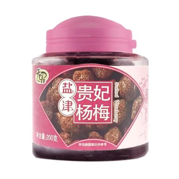 TEN WOW Salted Plum Preserves - Sweet & Sour Dried Plum Fruit Snack, 200g