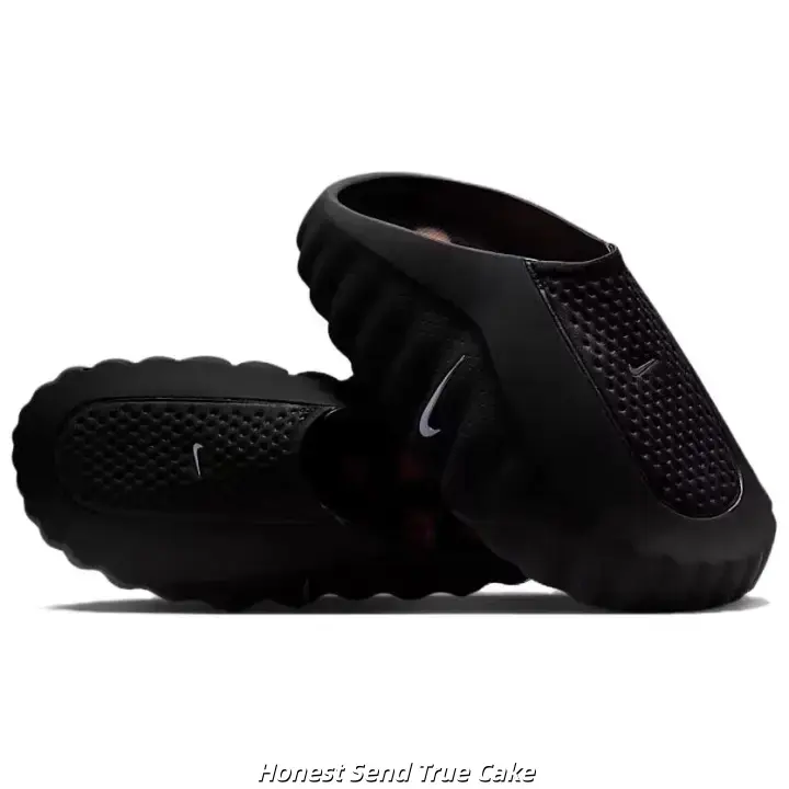Brand New Sealed Original Box Unisex Solid Black Orange Contrast EVA Slide Sandals Orange Dot Massage Non Slip Quick Dry Breathable Mesh Indoor Bathroom Beach Gym Casual Slip On Trainers